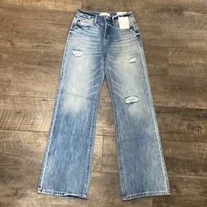 NWT Kancan 90’s flare wide legged jeans